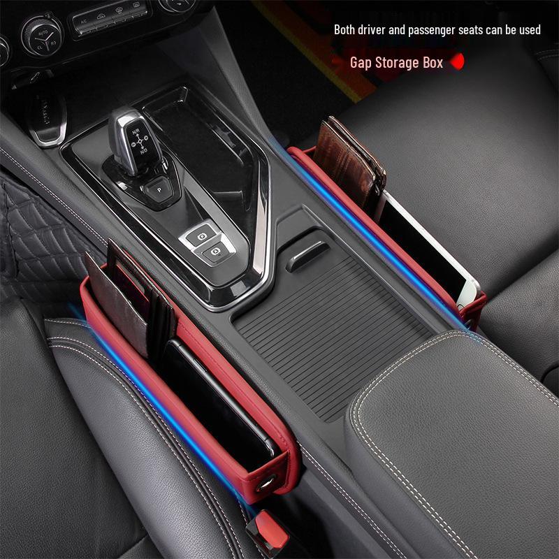 U-Shaped Car Seat Gap Organizer & Storage Box Car Accessories