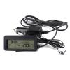 12V Mini Temperature Sensor LCD Car Digital Thermometer Auto Temperature Indoor Outdoor Meter Gauge Instruments With 1.5m Cable
