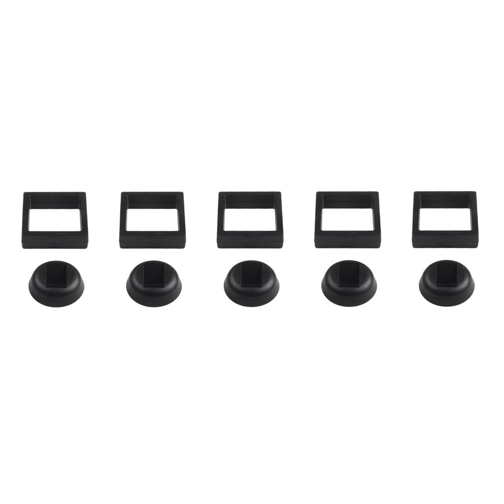 5/10pcs 3D Floating Frame Jewelry Ring Coin Display Stand Holder Storage Box Household Floating Storage Box With Plastic Frame