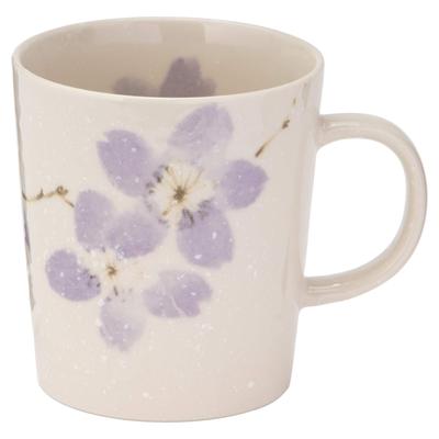 Mino Ware Šviesusis molis Miyama Sakura Puodelis Violetinis K80031