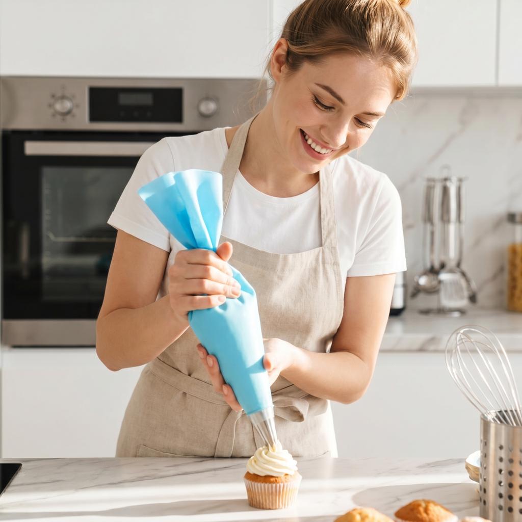 -Piece Piping Tips and Bags Set - Baking Tools
