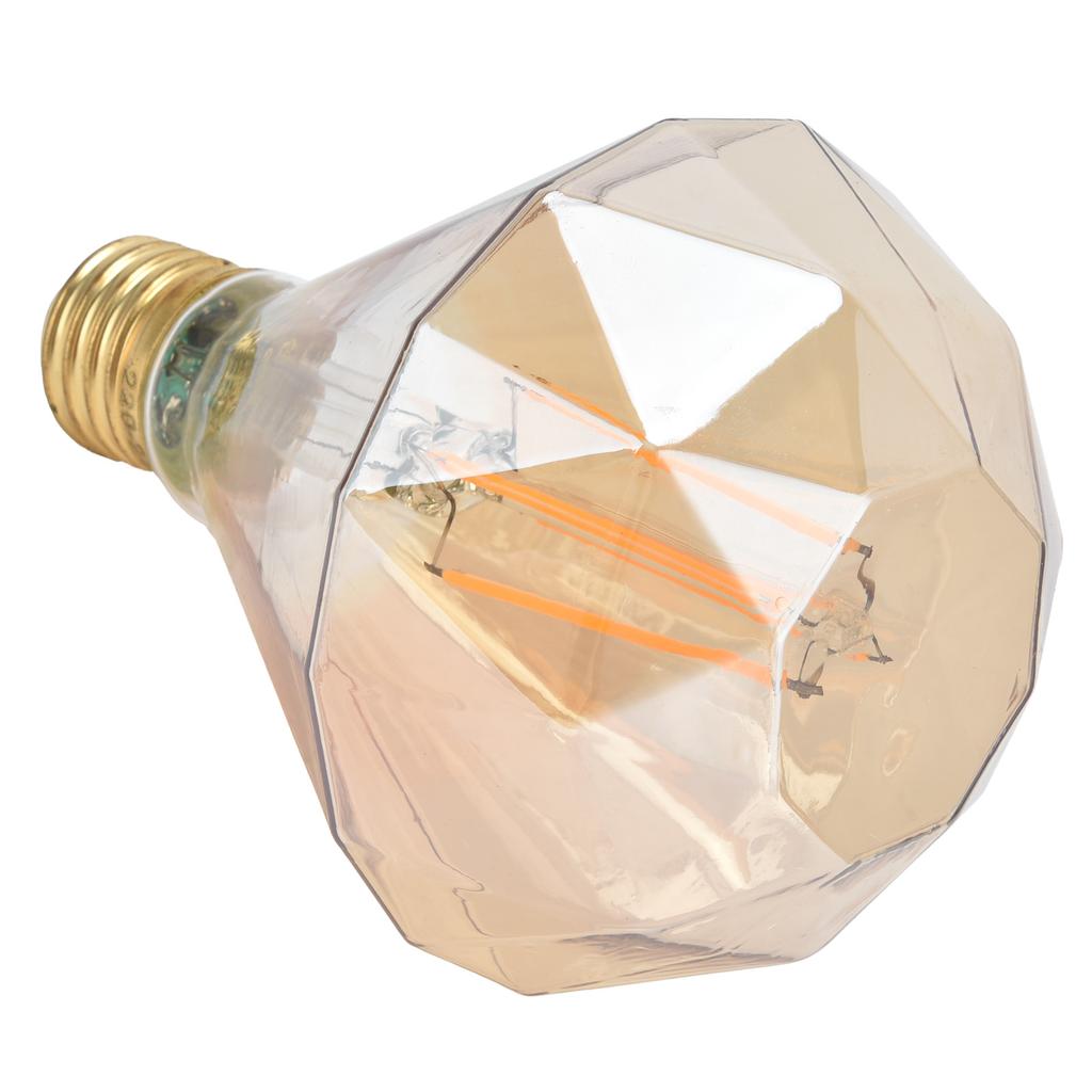 LED Light Bulb E27 4W Vintage Decorative Filament Lamp for Chandelier Wall Lamp 220V Warm Light