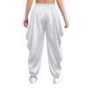Chlapecké saténové kostýmy na halloweenskou cosplay tématickou párty Dhoti kalhoty Elastický pas Volné pytlovité kalhoty