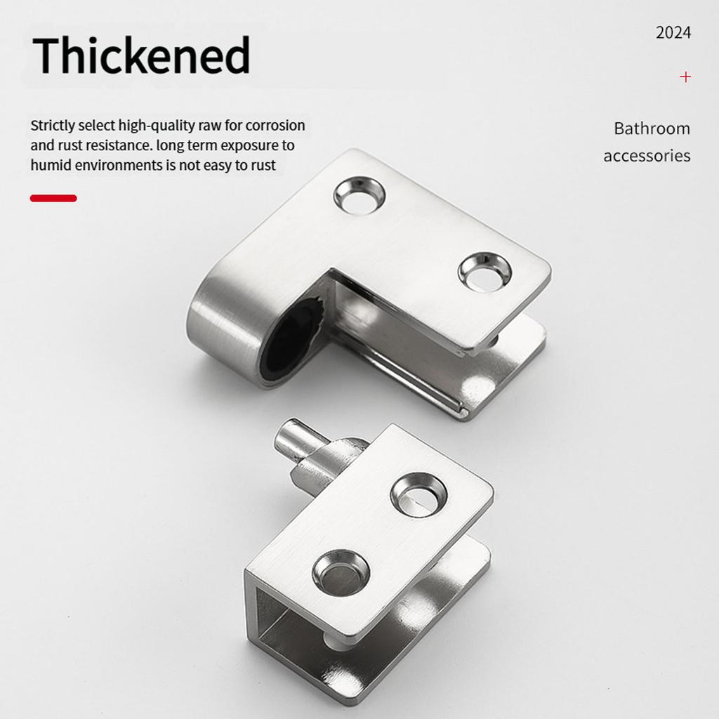 Vysoce odolné slitinové dveřní závěsy pro toaletní příčky Spojovací závěs brány Závěs dveřního panelu pro hladký tichý chod