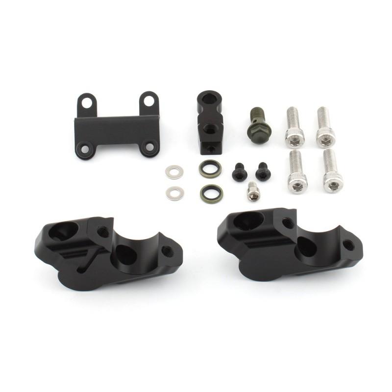 Yamaha MTO7 Handlebar Riser Spacer Kit Motorcycle Steering Stem Height Adjustment Black
