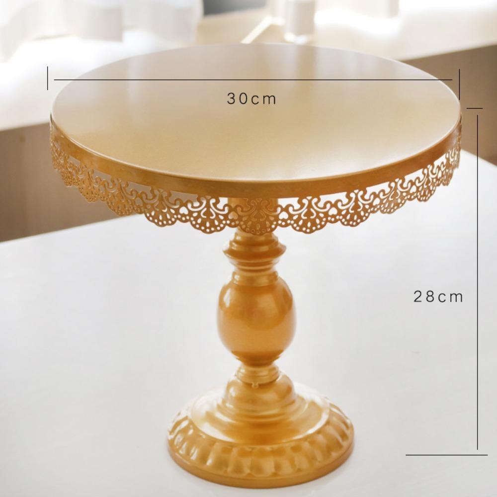 

Металлическая железная подставка для торта 25/30 см, поднос для торта, европейская подставка для десертов, украшение для вечеринки L