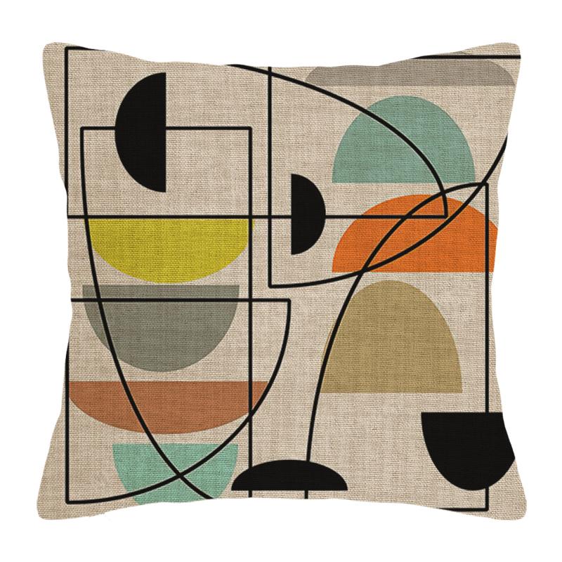 Dom Salon Nowoczesna Dekoracja Poduszka Dekoracja Poszewka na Poduszkę 45*45 40X40Cm 60X60Cm 45X45Cm Abstrakcyjny 50X50Cm Boho