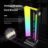 CM-GH2 Vertikaler GPU-Halter Bunter DC 5V A-RGB Halterung Computer Grafik Video-Grafikkarte Ständer VGA GPU Halter 3PIN 4PIN Coole Dekoration