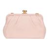 Coach Kisslock 22 Solid Color Leather Chain Bag Cloud Bag Shoulder Crossbody Bag Women bags Cherry-Blossom-Pink C2875-IMPPK