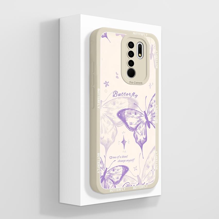 For Xiaomi Poco M2 M3 M4 M6 M7 Pro M5 M5S Mysterious Whale Phone Cases Camera Protection Liquid Silicone Anti Fall Protection Covers For Xiaomi Casing