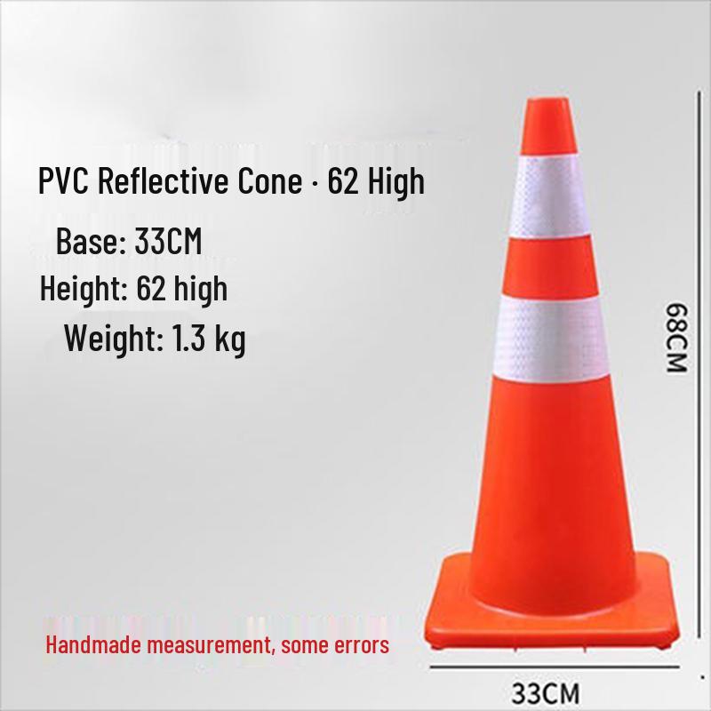 Brangdy PVC Reflective Traffic Safety Cone