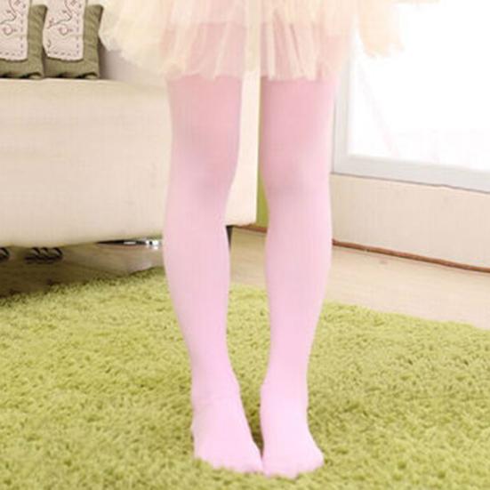 Kids Girls Candy Color Tights Pantyhose Ballet Dance Leggings Hosiery Stockings