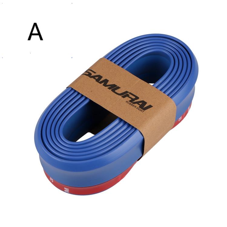 2.5M Car Bumper Protector Front Lip Carbon Fiber Rubber Car Bumper Lip Mouldings Splitter Chin Body Kits Spoiler Auto