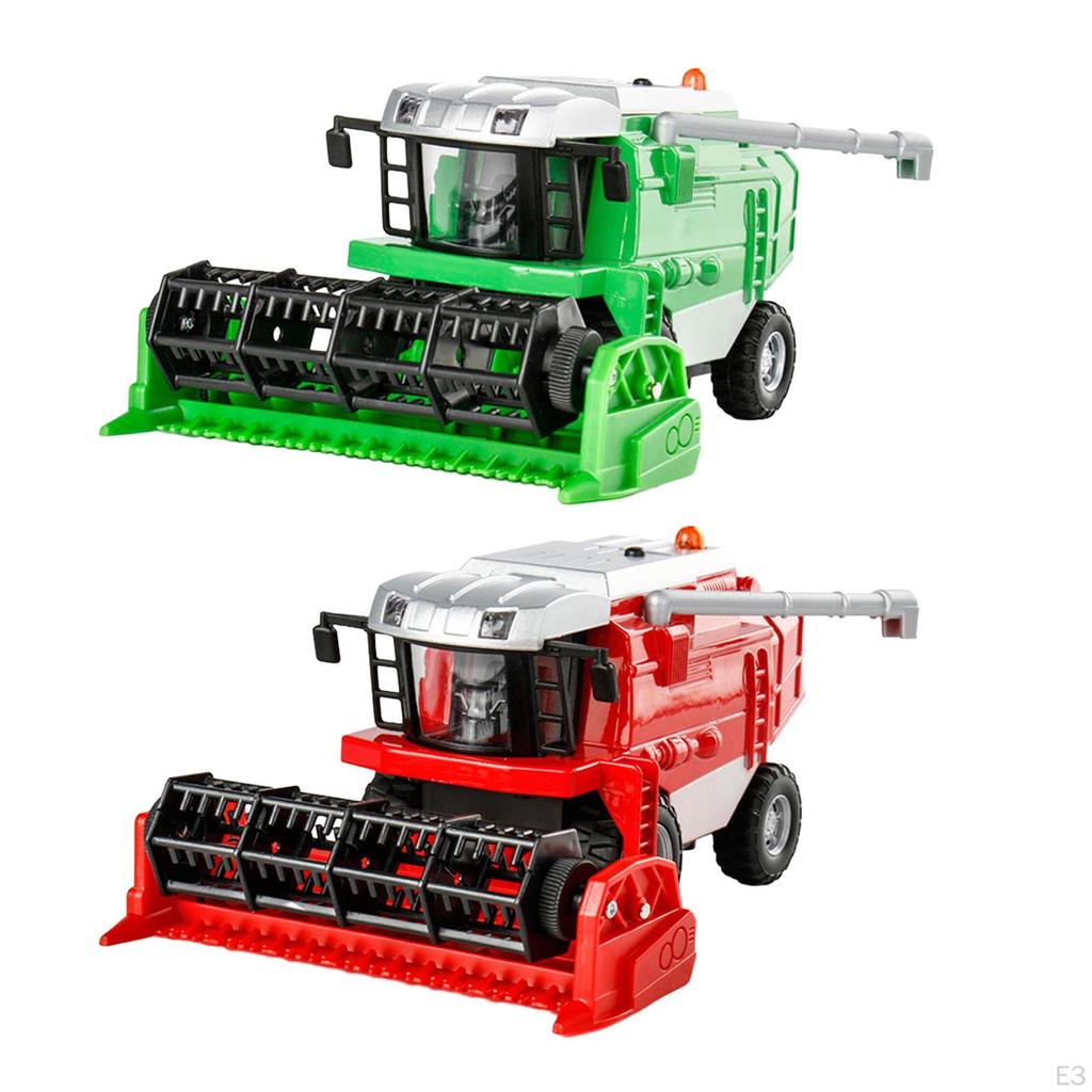 Combine Harvester Small Farm Car Toy , Toys, Simulation for Children, Boys And Girls