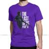 Uomo The Last Of Us Parte 2 Ellie Night Hunting T Shirt Cotone Abbigliamento Divertente Corto
