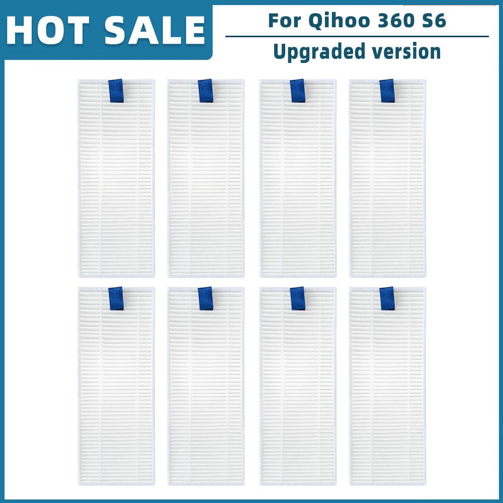 Dla Qihoo 360 S6 Robot Odkurzacz Części Zamienne Akcesoria Wałek Główny Szczotka Boczna Filtr Hepa Ścierka Mopująca