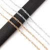 5 Yards/Roll Metal Aluminum Chain O-Shaped Chains for Jewelry Findings Bracelet Necklace Clothing Accessories Supplies