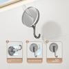 Modern Minimalist Plastic Suction Cup Hook For Kitchen Bathroom Wall Mounting Strong Hold