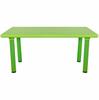 Children's plastic table King - green