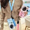 KADEM Für Xiaomi 15 Ultra Hülle Blumenmuster TPU Farbverlauf Handyhülle mit Lanyards