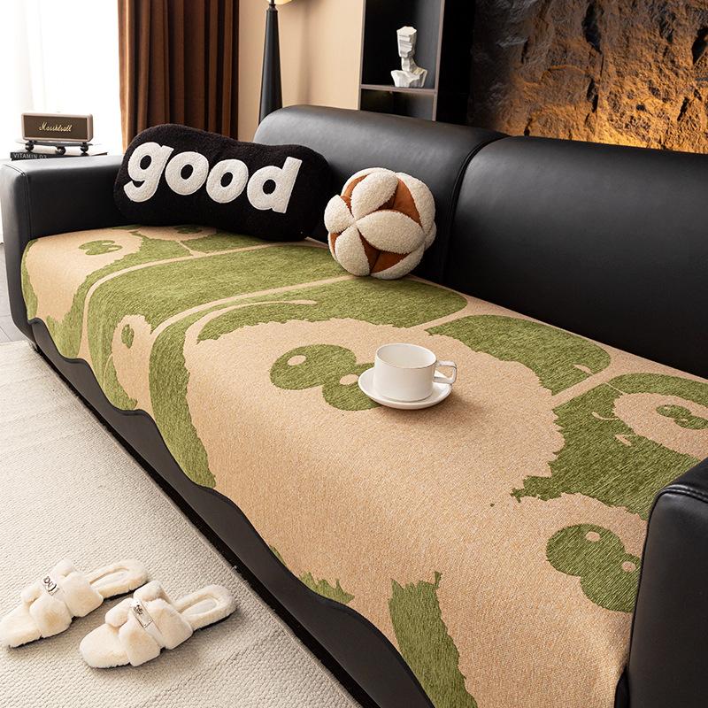 2025 new sofa cushion four seasons universal sofa seat cushion non-slip one-piece irregular sofa cover