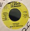 7inch Record MARCIA GRIFFITHS  Survival  Tell Me Now NONE High Note Jamaica Reggae Ska  Dub Used