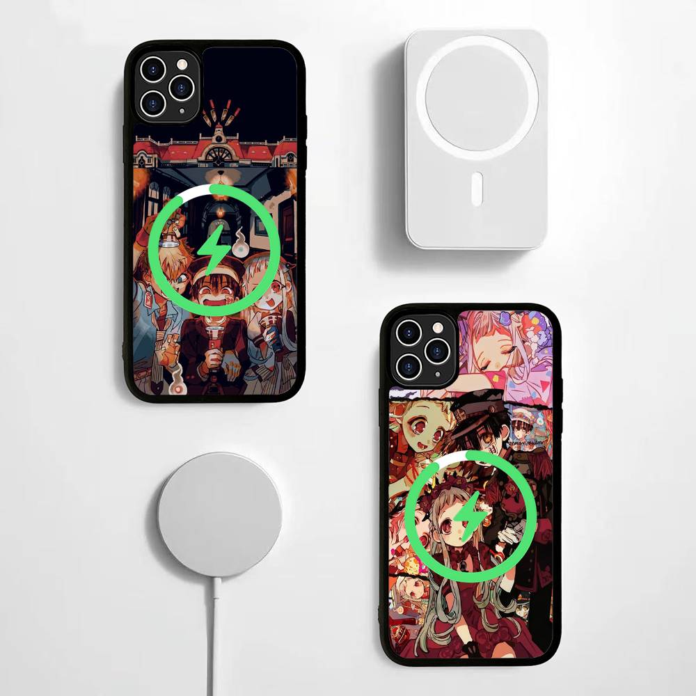 Toilet Bound Hanako Kun Anime Phone Case For IPhone 17 16 15 14 13 12 11 Pro Max For Magsafe Wireless Charger Cover
