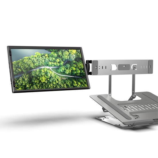 Portable Monitor Holder Foldable Adjustable Extended Screen Support Stand Desktop Mount PC Accessories for EM116/EM1411/EM1332/EM1412