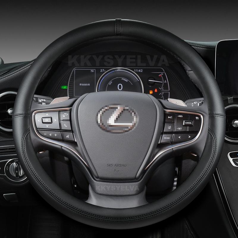 Microfiber Leather Car Steering Wheel Cover For Lexus is250 RX350 is350 GX460 is300 ES350 RC LS NX CT200h Auto Accessories