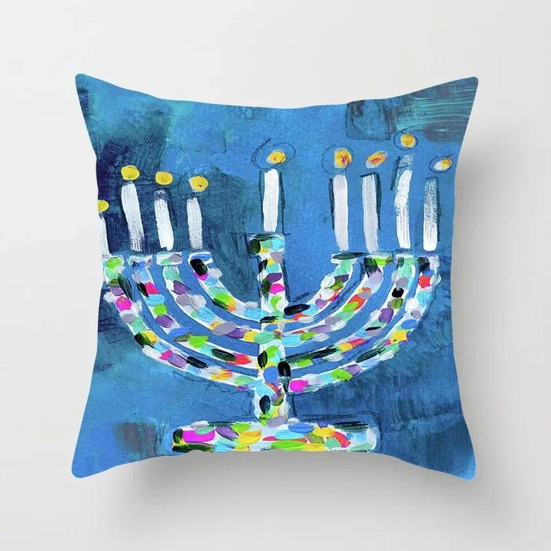 Abstract Striped Geometric Throw Pillow Cover With Short Plush Print For Living Room Sofa Decoration Cushion Cover Pillow Covers