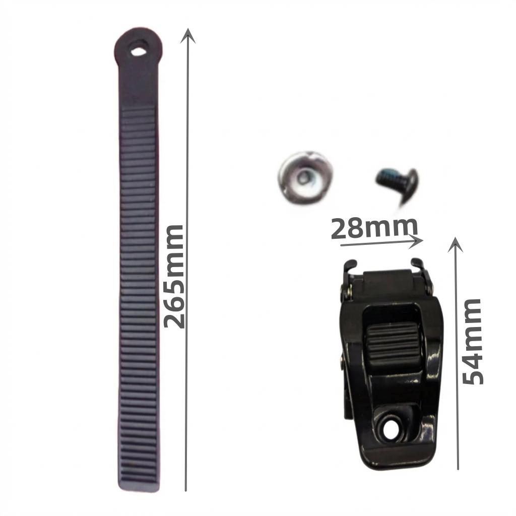 Plastic And Steel Construction Snowboard Binding Ratchet Buckle