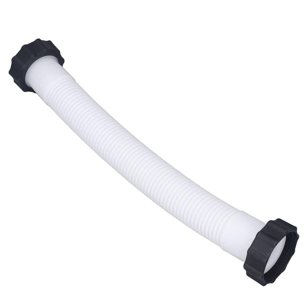 Ersatzschlauch für Poolpumpe, für 1,5 Zoll Durchmesser, Ersatz-Poolschlauch für Aufstellpools, weiß