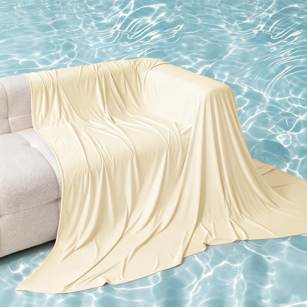 Reversible Throw Blanket Lightweight Air Conditioning Quilt Summer Cooling Blanket  Office 39.37x59.06 in