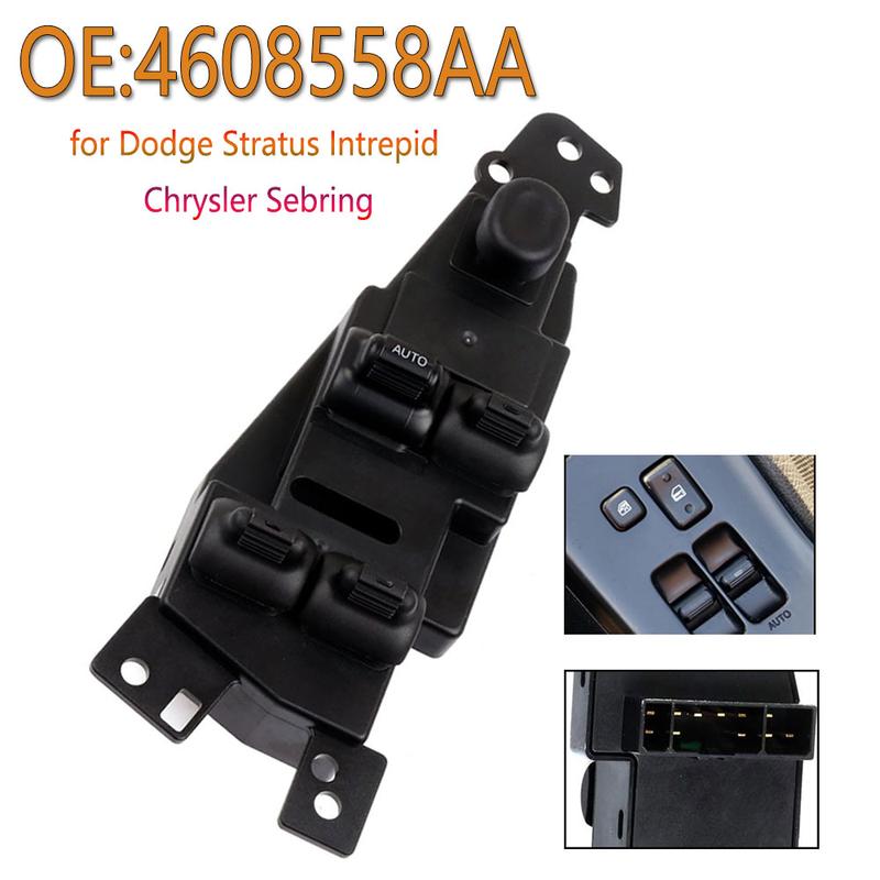 Car Accessories Front Left Electric Power Master Window Control Switch for Dodge Stratus Intrepid Chrysler Sebring Auto Parts