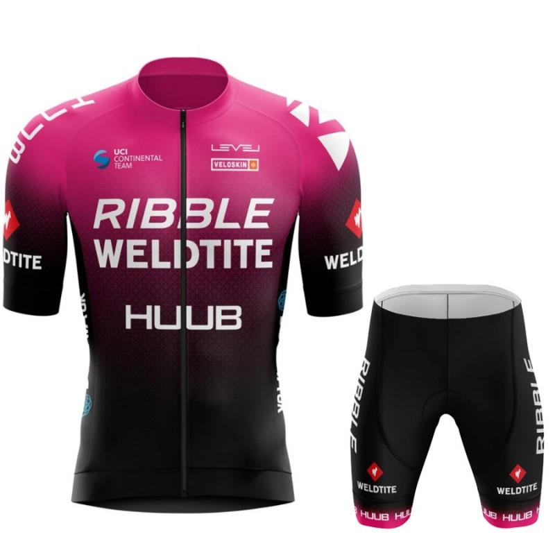 HUUB Mens Cycling Jersey Shorts Set Breathable Quick-Dry Road Mountain Bike Apparel