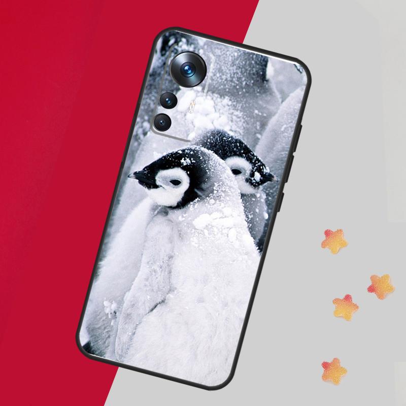 Pinguin Schnee Arktis Niedliches Tier Hülle Für Xiaomi 15 Ultra 13 14 11T 12T 13T 14T Pro Abdeckung Für POCO F7 F6 F5 X3 X5 X6 X7 Pro