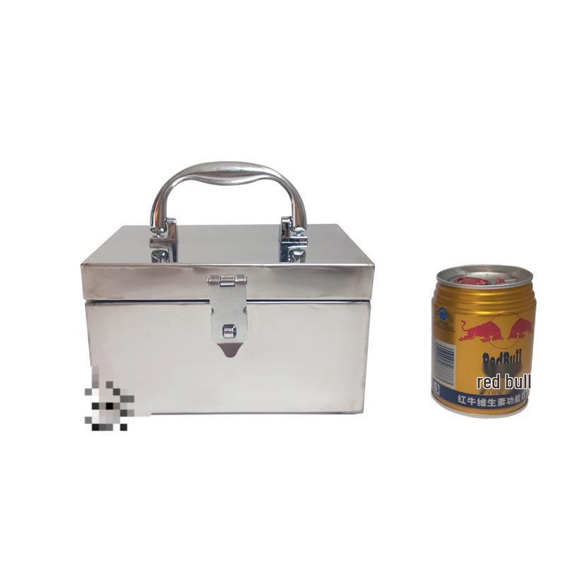 Двойной замок из нержавеющей стали для наличных и хранения, утолщенная конструкция