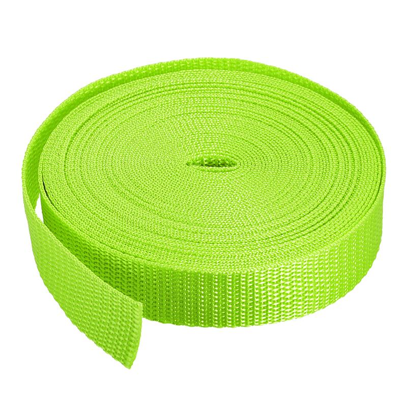 10 Yards 25mm Polypropylene Webbing Strap Belt Tape Heavyweight Strapping Band for Outdoor Tent Accessories Sewing Bag Luggage