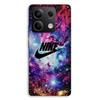 Case For Xiaomi Redmi Note 13 5G Stylish Black Nike Logo Bright Pink Purple Blue Maniacase