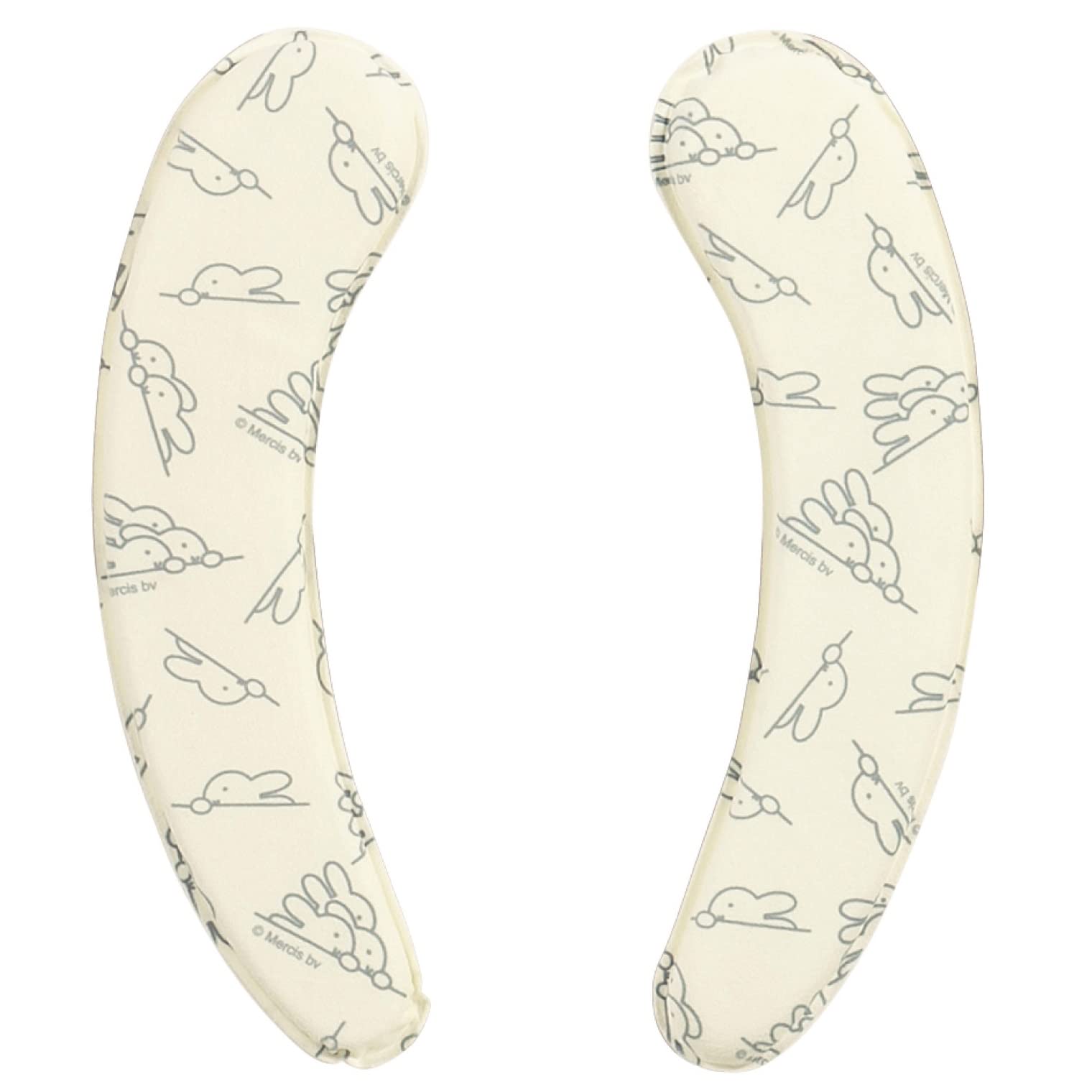 

Senko Miffy One Step Just Place Suction Toilet Seat Ivory Thick Cushioning Energy Saving Character miffy 63688