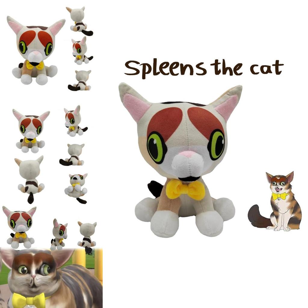 Soft And Safe Spleens The Cat Plush Toy For A Comfortable Sleep