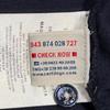 MONCLER Polo Shirt Navy Men's Size XS Model 110918337600