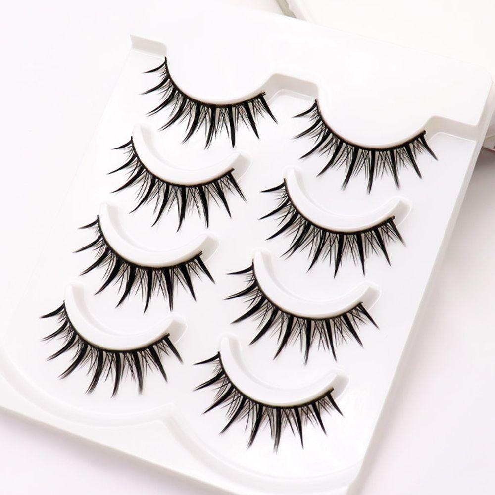 Natural cross Cosplay False Eyelashes Curl False Eyelashes Slender Eyelashes Thick False Eyelashes
