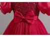 European and American Sequin Princess Evening Dress for Girls