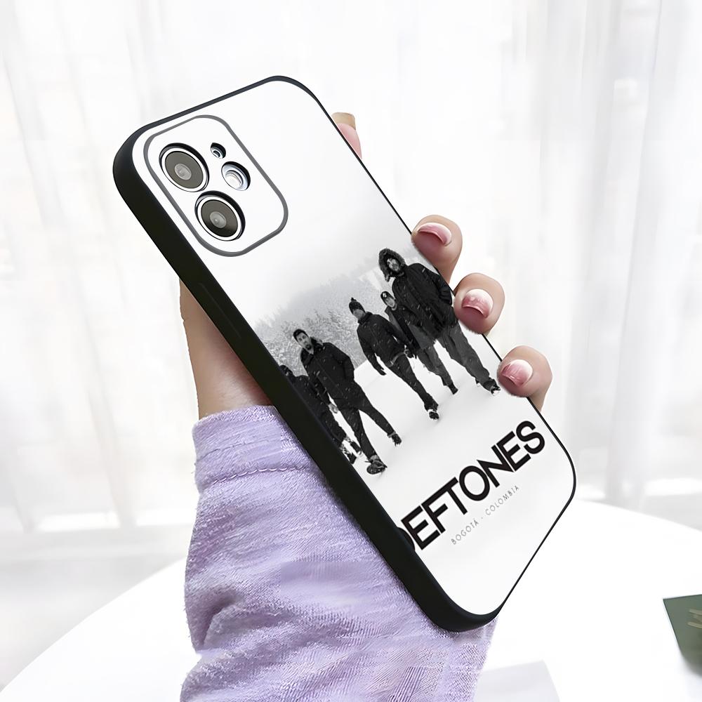 

B-Band Deftones Phone Case For IPhone 17 Pro Max 15 Pro 16 14 Plus 12 13 Mini 11 Pro Shockproof Soft Cover iPhone16