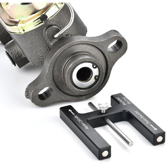 Brake Booster Adjustment Tool Aluminum Alloy Brake Master Cylinder Push Rod with Adjustable Pin