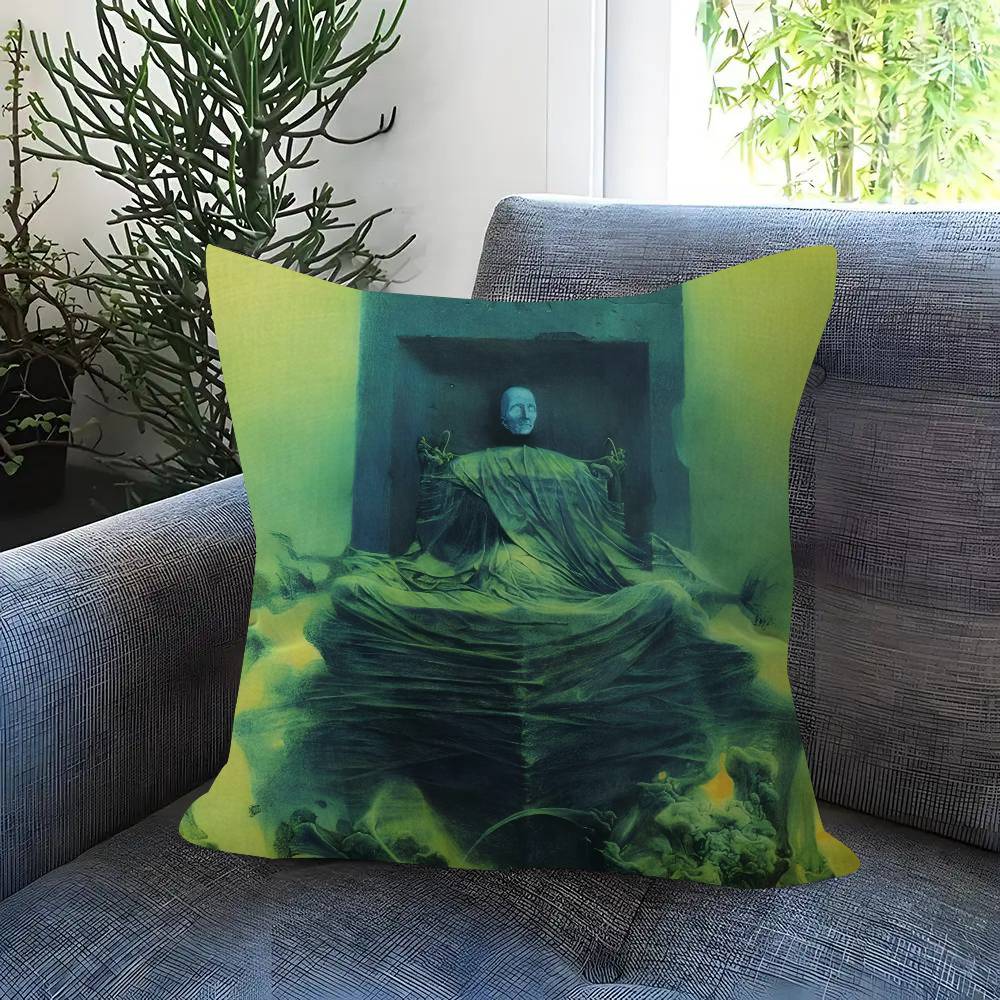 Z-Zdzislawbeksinskis Art 45*45Cm Cushion Cover Pillow Cover Decor Pillowcase Home Pillowcase For Couch Pillow