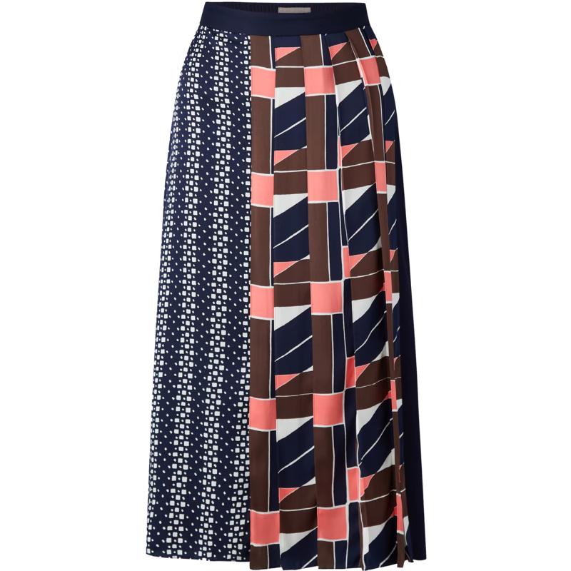 PORTS Women s Spliced H-Line Midi Skirt L