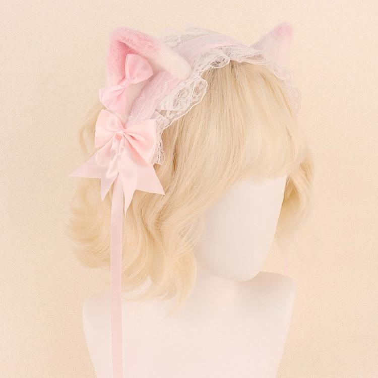 Stylish Anime Kitten Hair Hoop Eye-catching Headpiece Headwear for Stage Halloween Cosplay Role Play