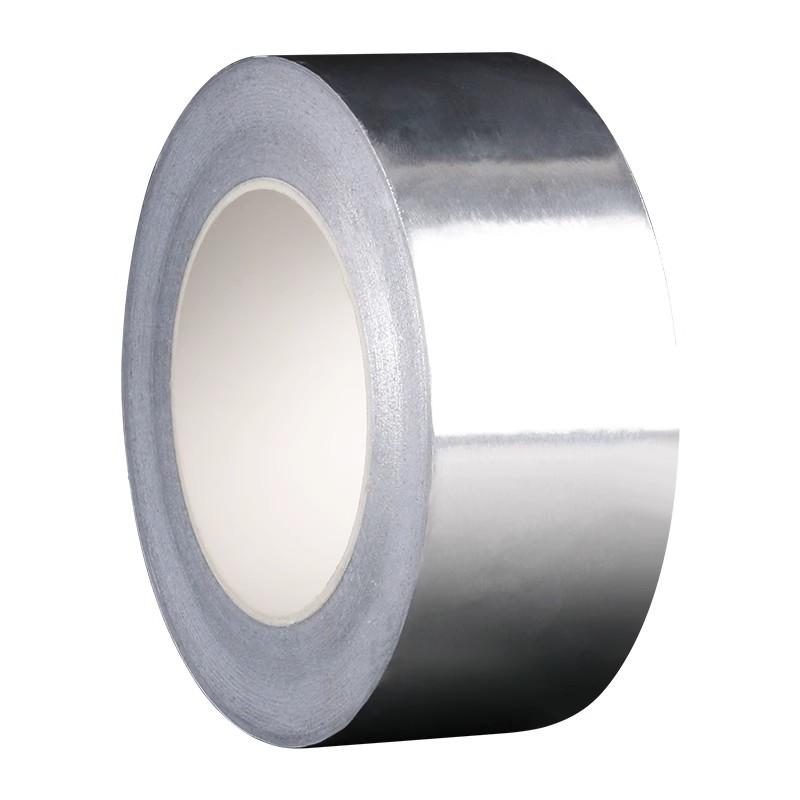 Thickened Aluminum Foil Tape High Temperature Kitchen Oil-proof Waterproof Beautiful Seam Sticker Pipe Sealing Flame Retardant Aluminum Foil Sticker 3cm width * 5m length
